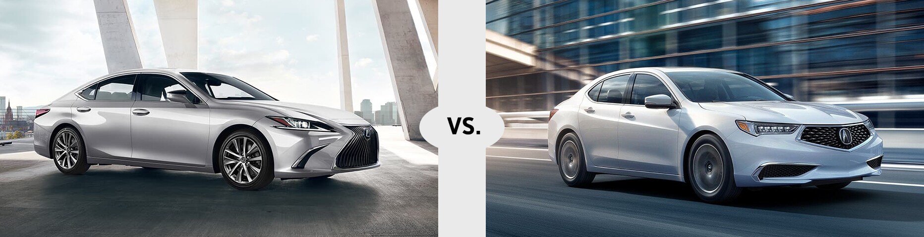 2019 Lexus ES vs. 2019 Acura TLX Lexus ES vs Acura TLX