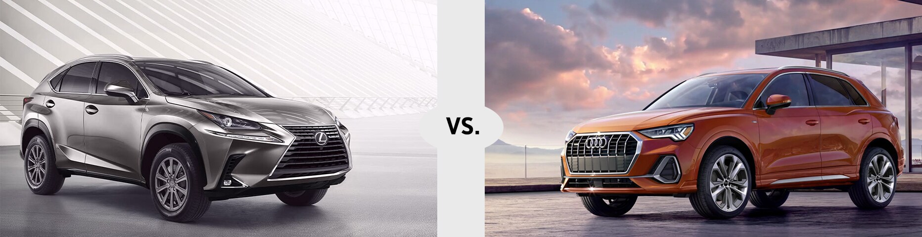 Lexus NX vs. Audi Q3 Lexus NX vs. Audi Q3