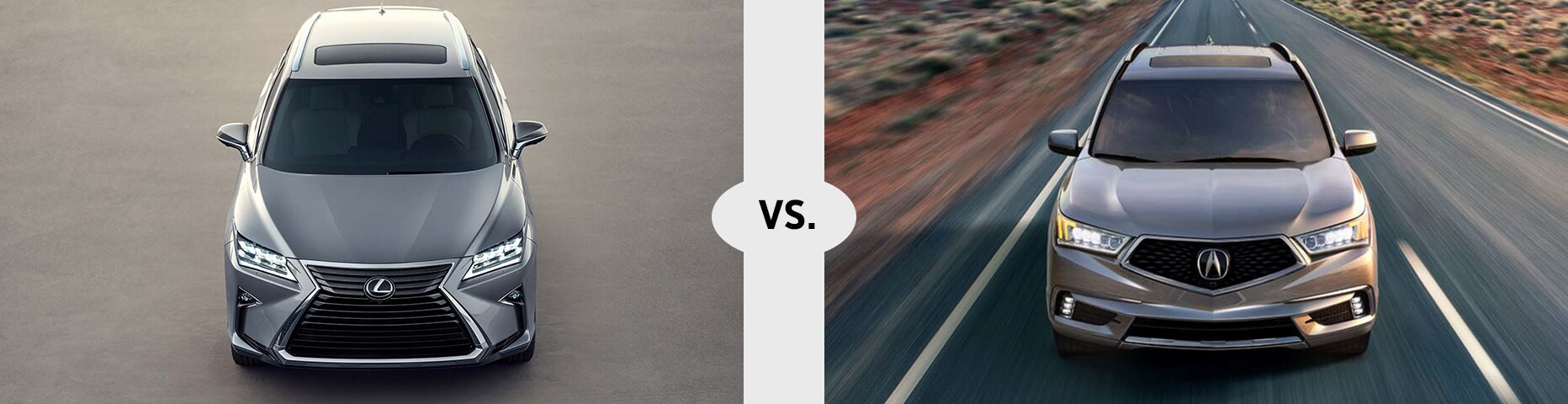 lexus rx vs acura mdx