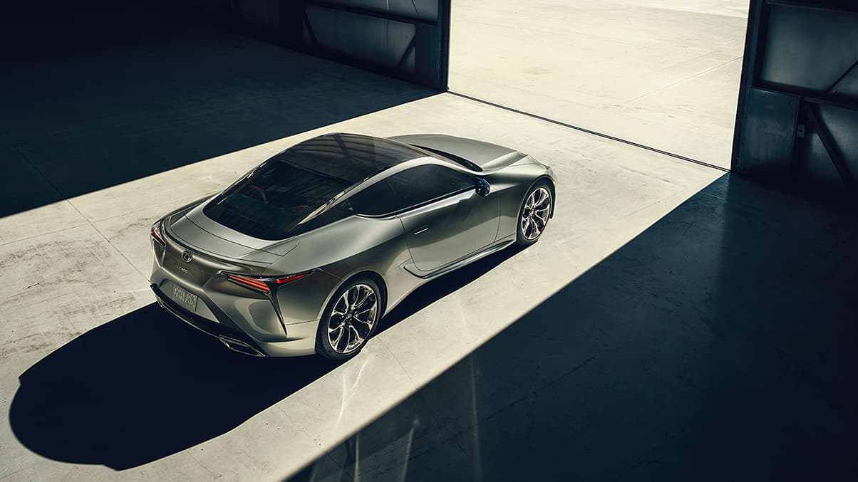 Lexus Sports Cars - LC Rear Lexus Sports Cars - LC Rear