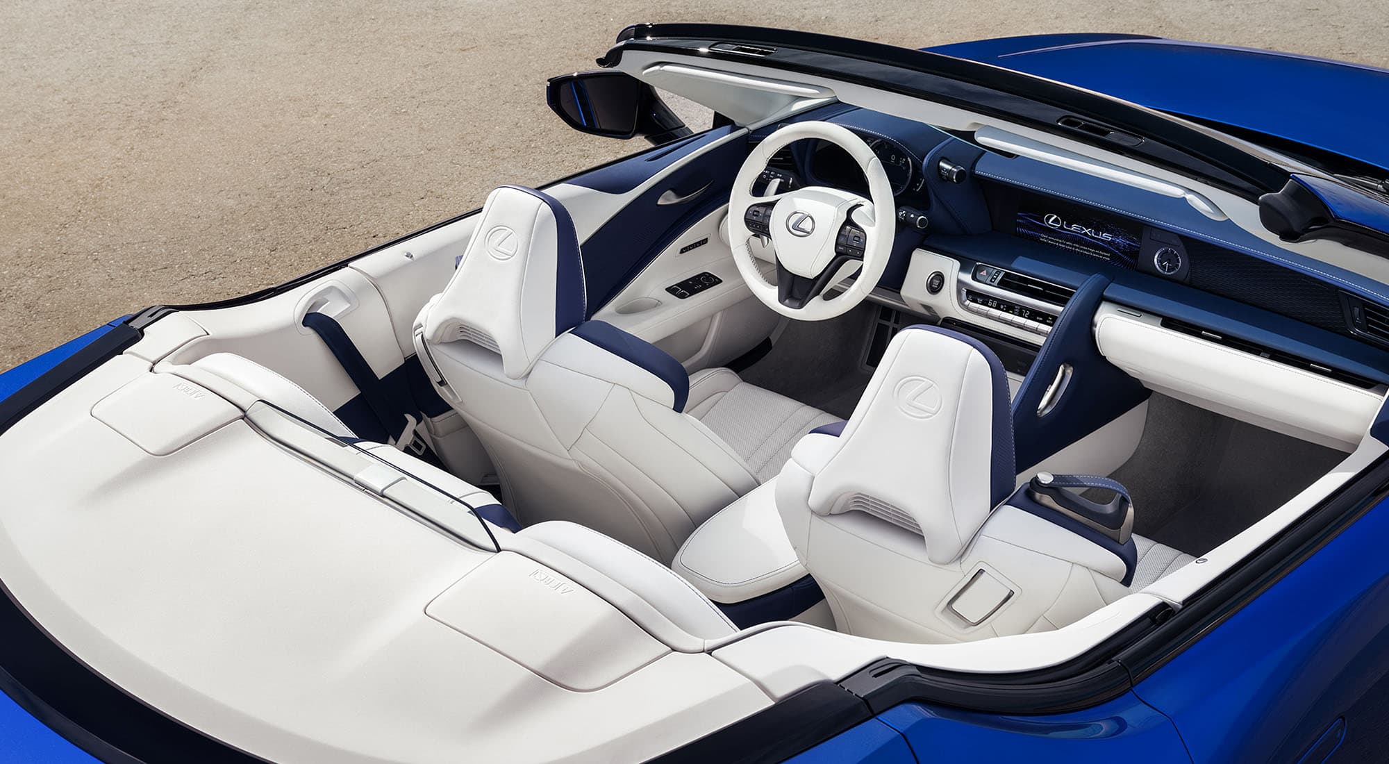 2020 Lexus LC 500 Convertible Interior