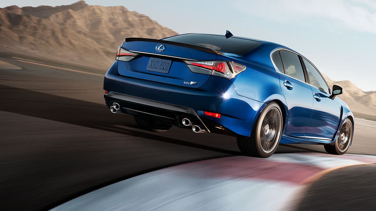 Lexus Sports Cars - GS Rear Lexus Sports Cars - GS F Rear