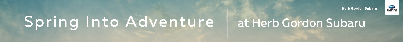 Spring into Adventure