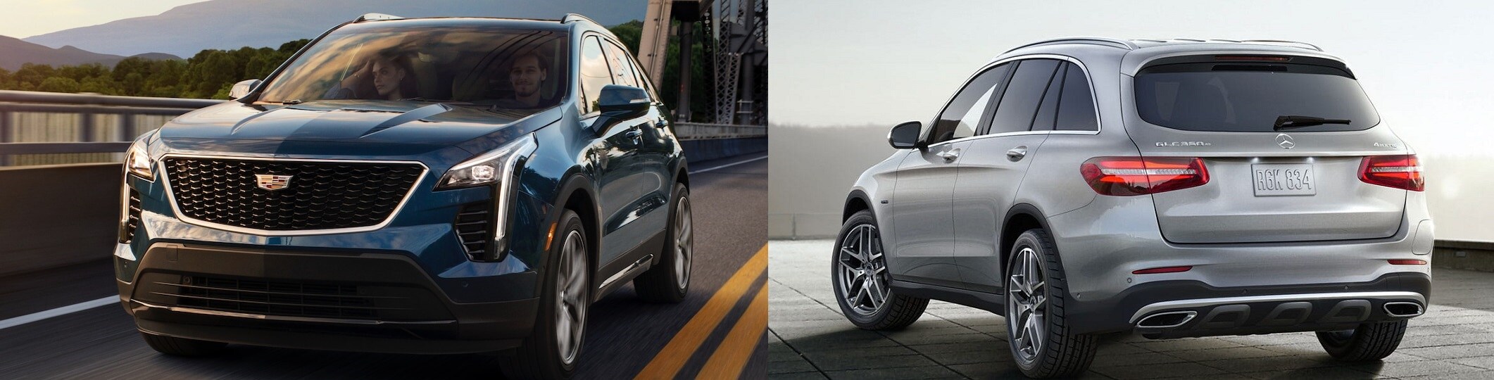 2019 Cadillac XT4 vs 2019 Mercedes-Benz GLC near Oak Brook, IL