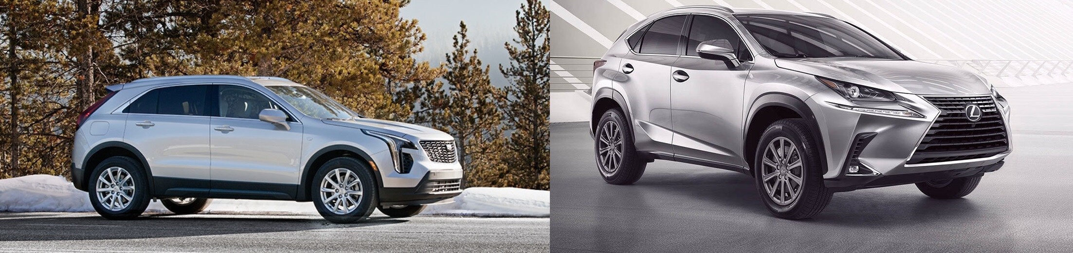 2019 Cadillac XT4 vs 2019 Lexus NX 300 near Westmont, IL