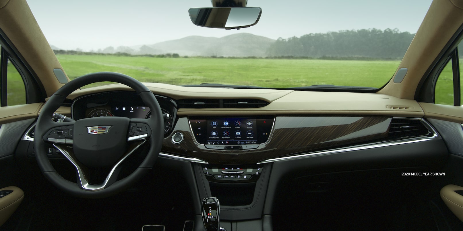 Interior of the 2022 Cadillac XT6