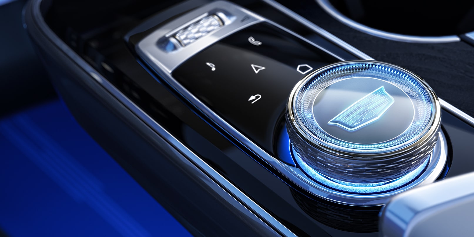 Rotary Controller in the 2023 Cadillac LYRIQ