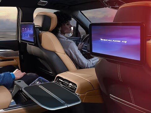 2025 Cadillac Escalade IQ Rear Seat Entertainment