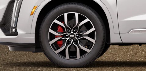 2022 Cadillac XT6 with Brembo Performance Front Brakes