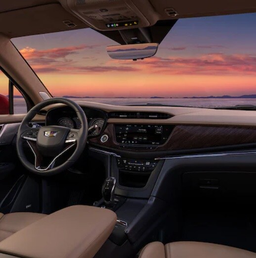 Dashboard in the 2023 Cadillac XT6
