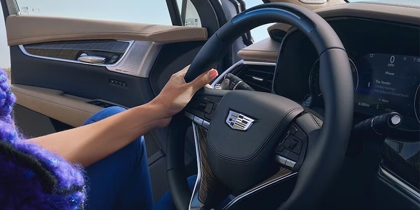 2024 Cadillac XT6 Steering Wheel Functions