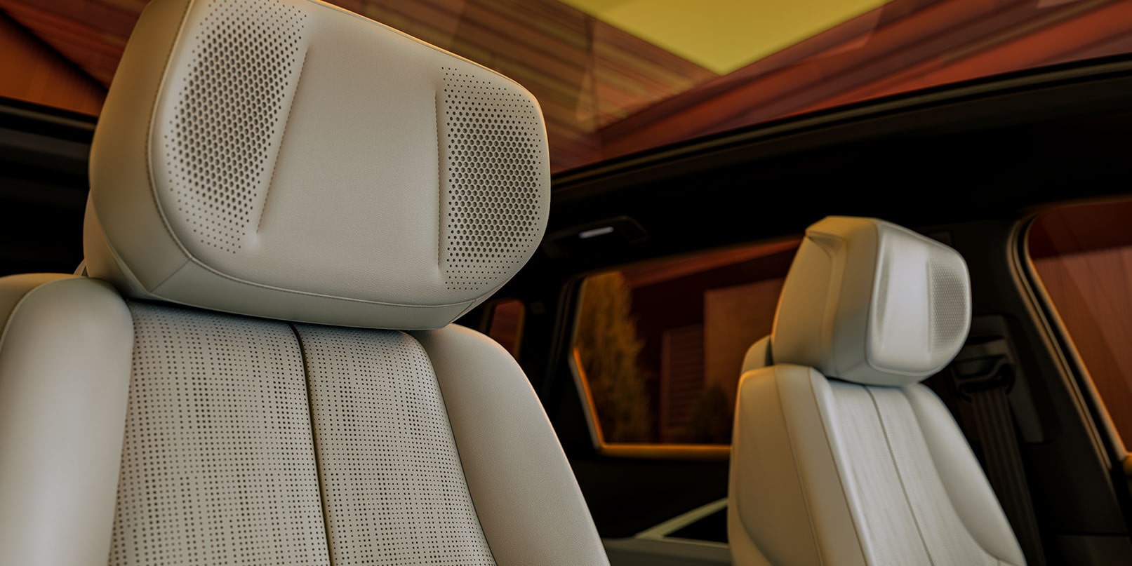 Leather Seating in the 2023 Cadillac LYRIQ