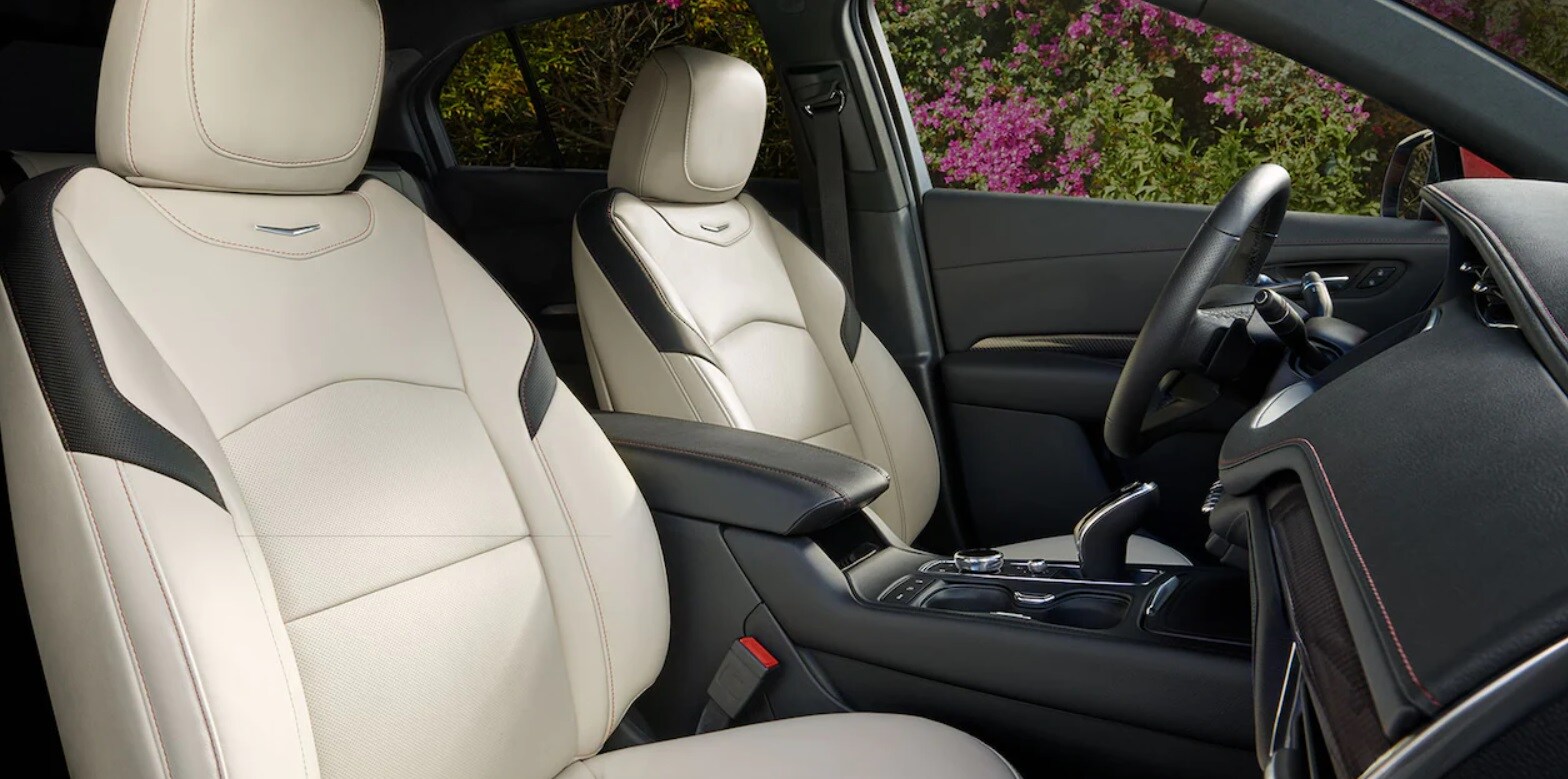 Seating in the 2023 Cadillac XT4