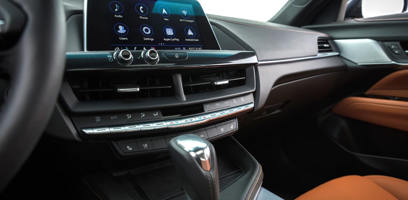 2022 Cadillac CT4 Touchscreen and Center Controls