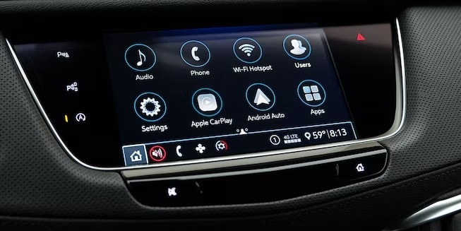 2023 Cadillac XT5 Touchscreen Display