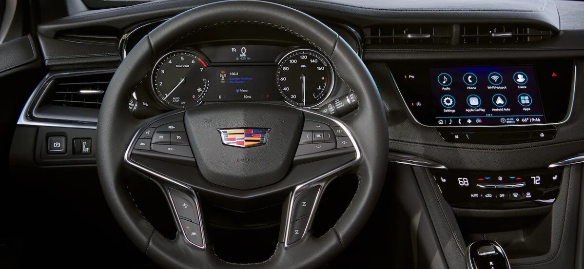 Dashboard in the 2022 Cadillac XT5