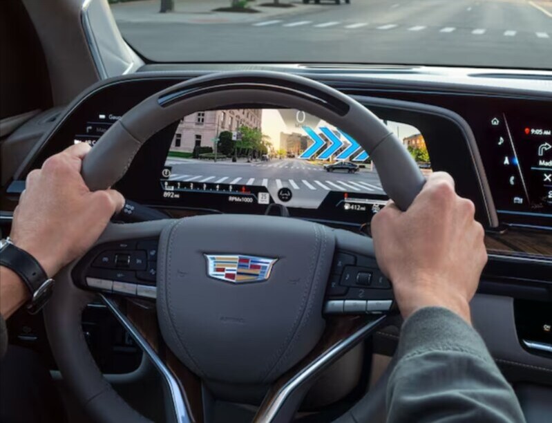 2023 Escalade Steering Wheel