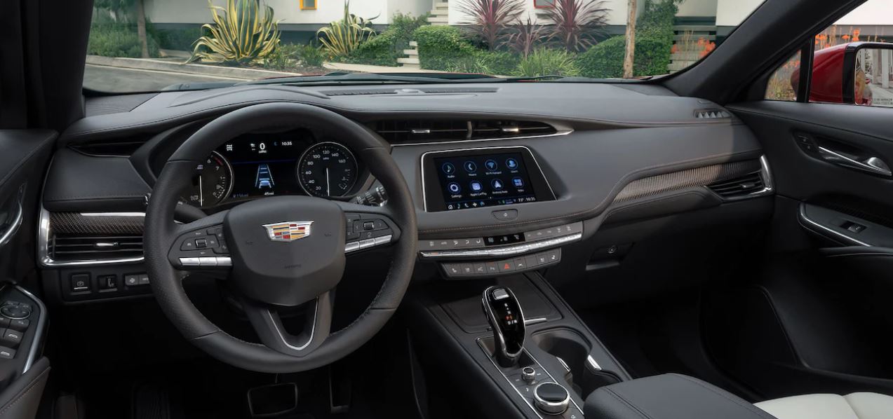 Steering Wheel of the 2022 Cadillac XT4
