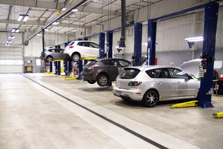 Herzog-Meier Mazda Service Bays