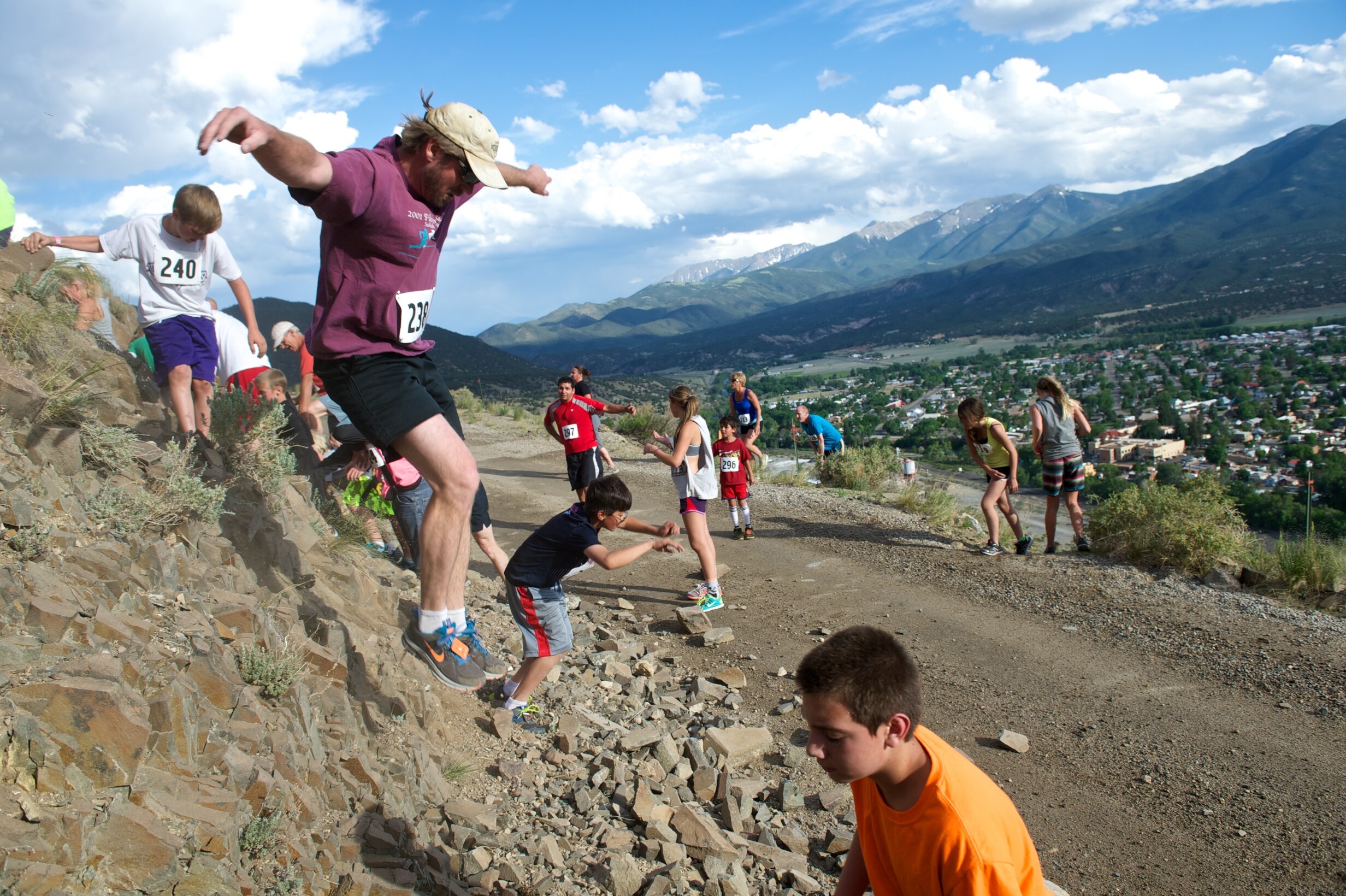 Racers Climbing Down Mt.png