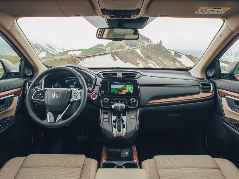 Interior of a 2019 Honda CR-V