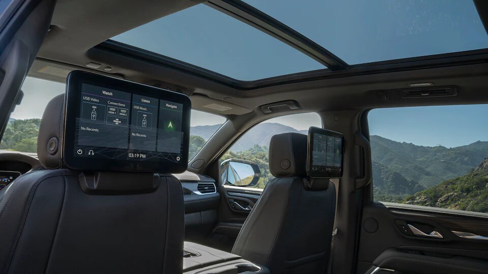 GMC Yukon Denali | Interior Rear Seat Entertainment GMC Yukon Denali | Interior Rear Seat Entertainment