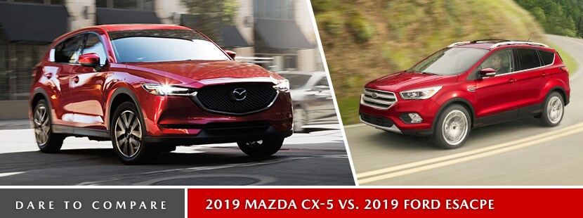 2019 Mazda CX-5 vs 2019 Ford Escape 2019 Mazda CX-5 vs 2019 Ford Escape