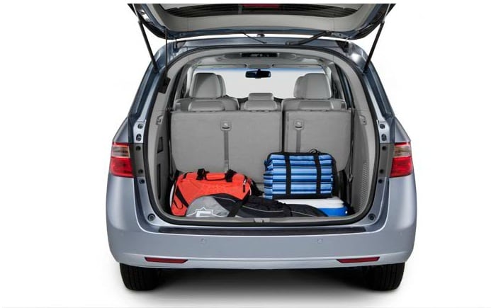 Cargo weight capacity honda odyssey #3