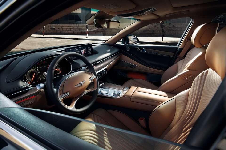 2021 Genesis G80 Interior