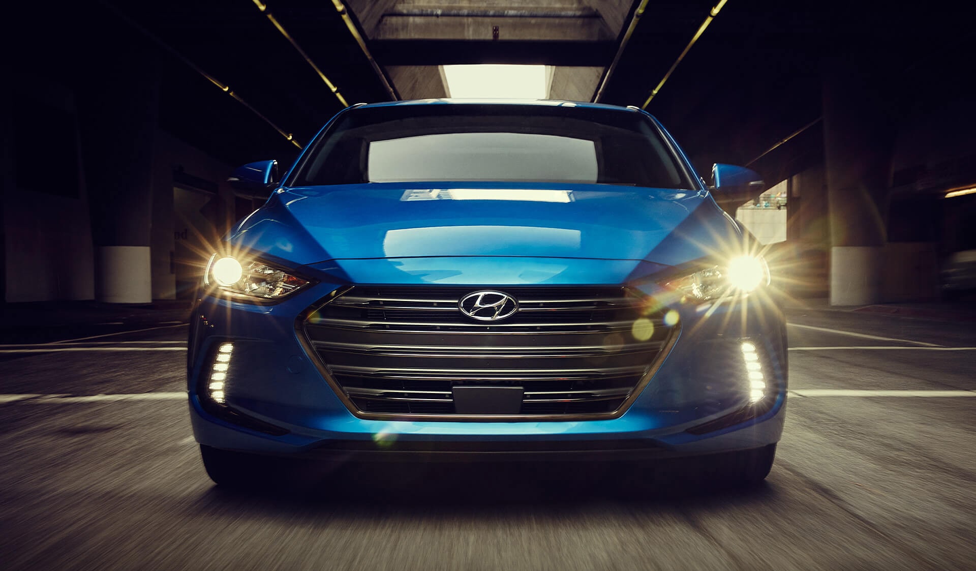 2017 Hyundai Elantra blue