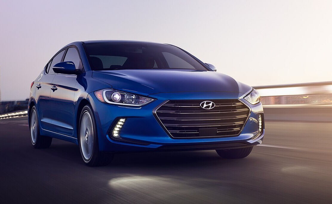 2017 Hyundai Elantra blue