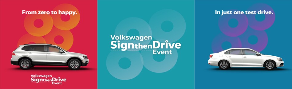VW Sign Then Drive