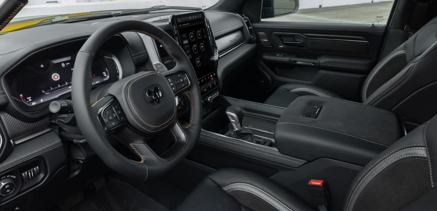 Ram 1500 Rumble Bee interior dashboard