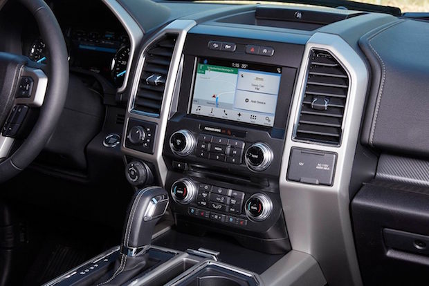 2018 Ford F-150 touchscreen