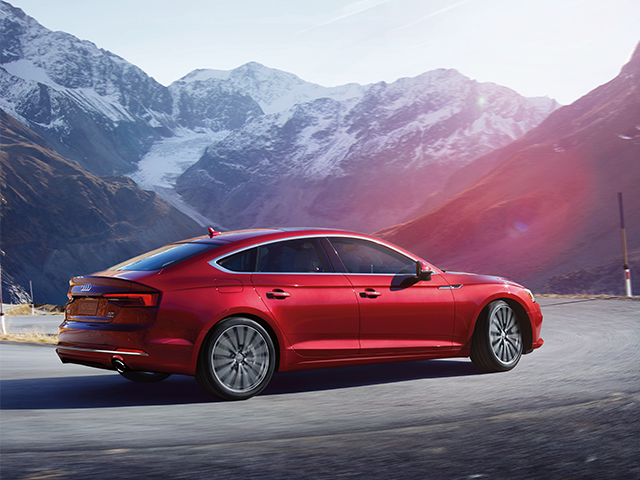 audi a5 red