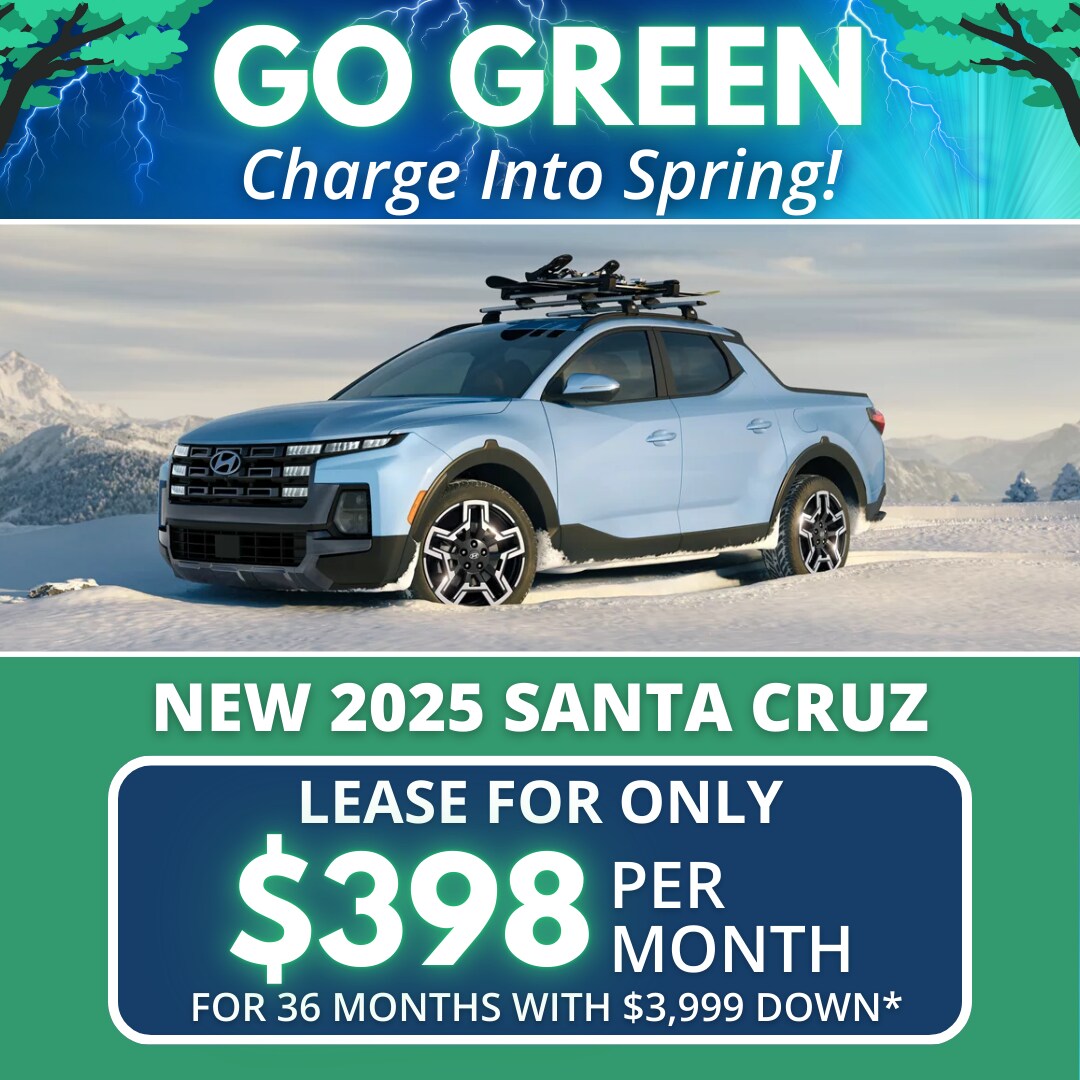 Burlington Hyundai Santa Cruz Lease Deal