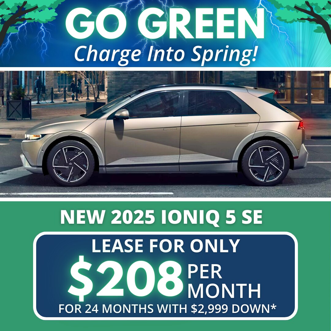 Burlington Hyundai 2025 Ioniq 5 SE Lease Deal