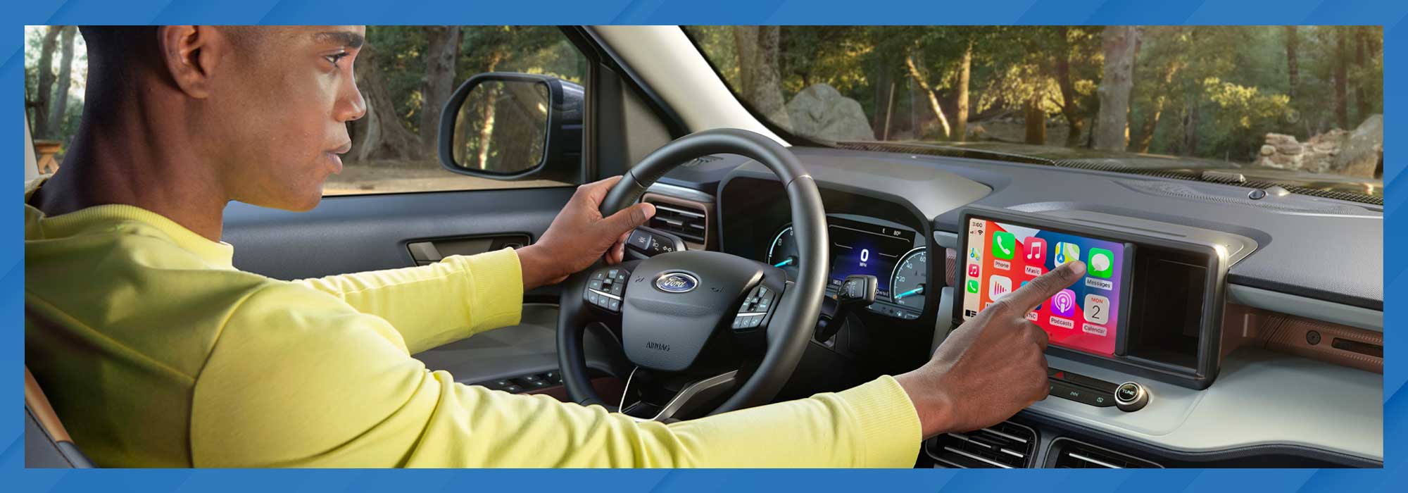 2022 Ford Maverick interior