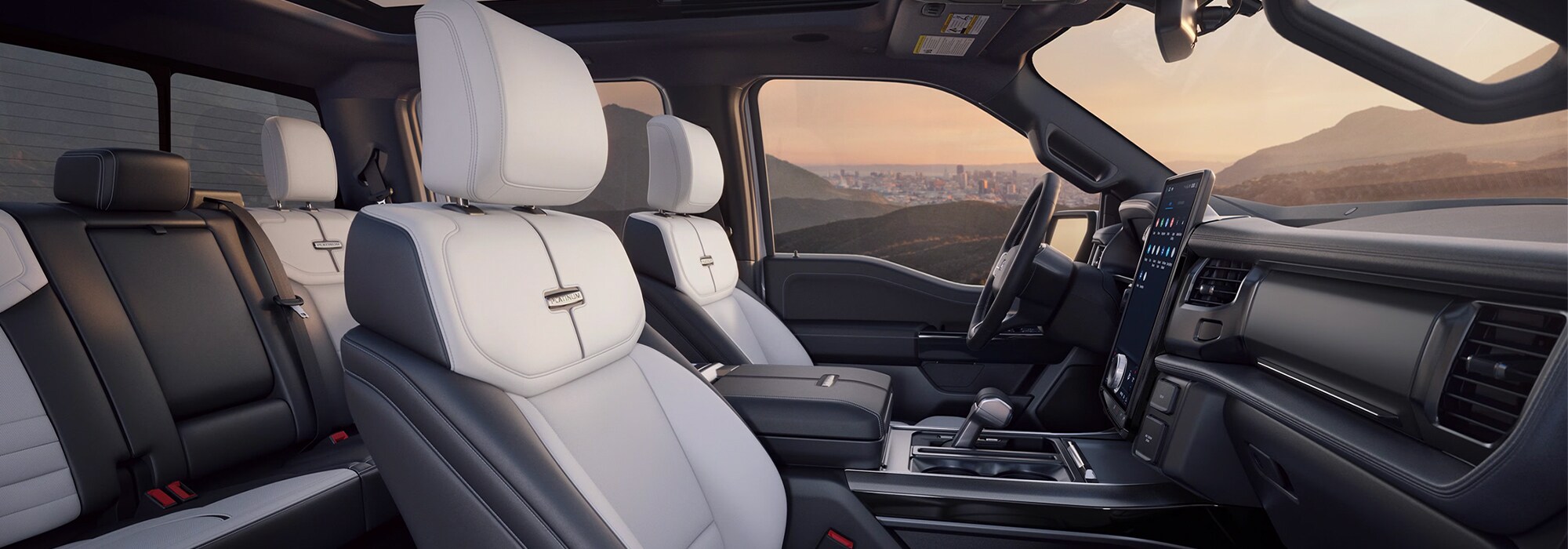 2025 Ford F-150 Lightning Interior 2025 Ford F-150 Lightning Interior
