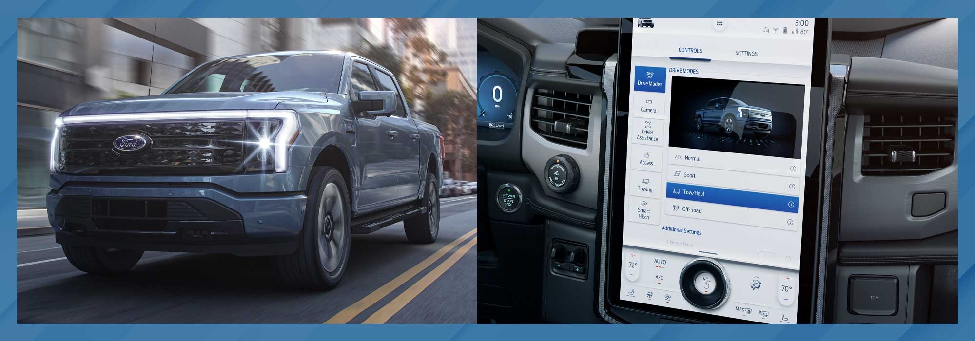 2022 Ford F-150 Lightning interior