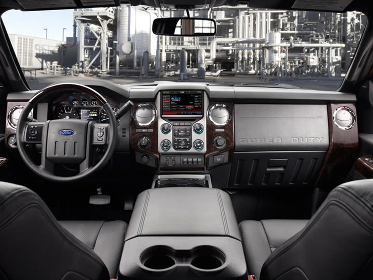 Interior View Of 2016 Ford SuperDuty in Harrisburg