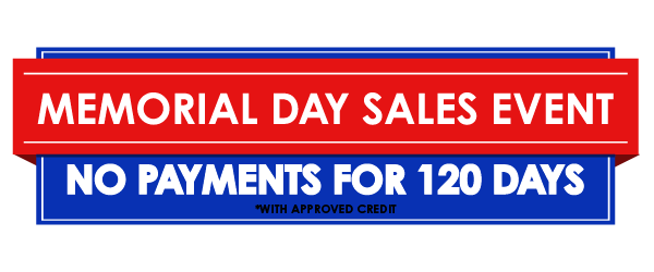 Memorial Day Sales Event