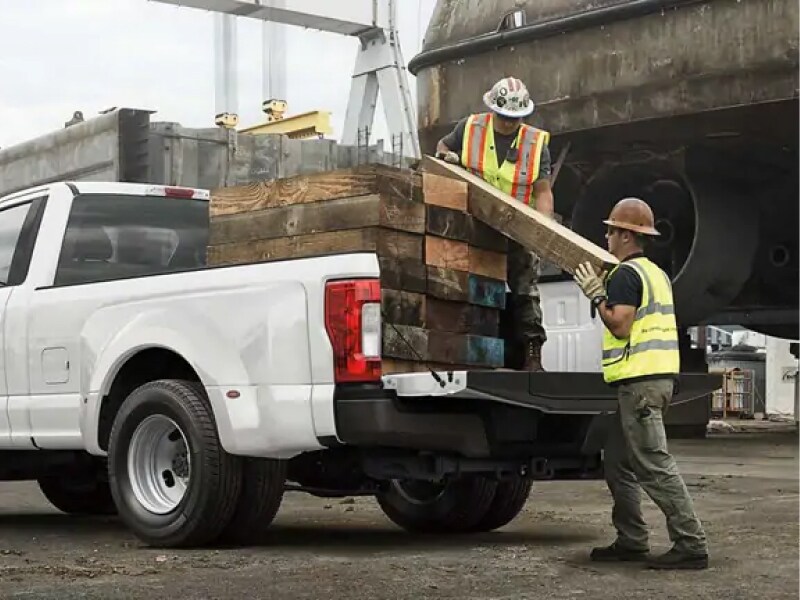 The Ford F-Series pickup trucks have large cab and bed options