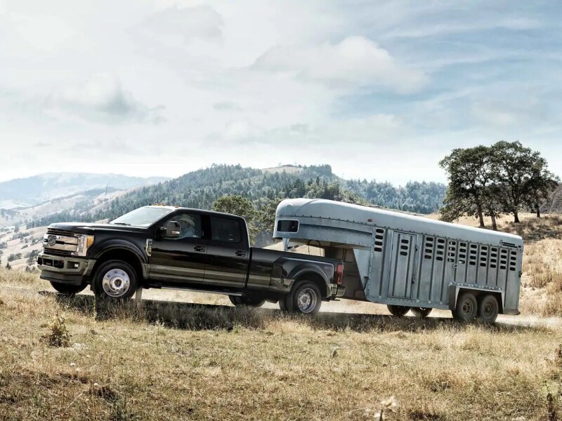 The Ford F-Series pickups can tow any payload