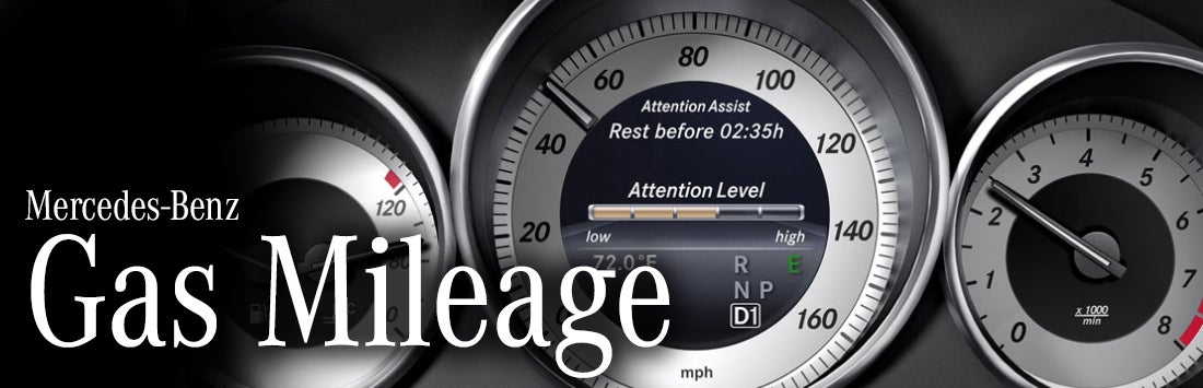 Gas Mileage Feature Mercedes-Benz