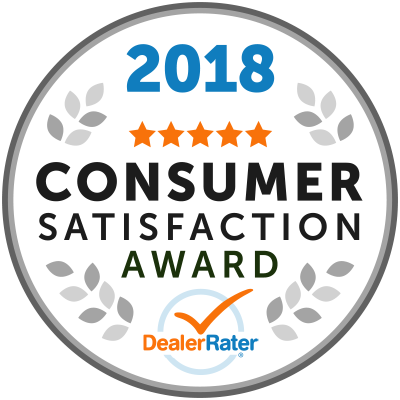 2018 Consumer Satisfaction Award