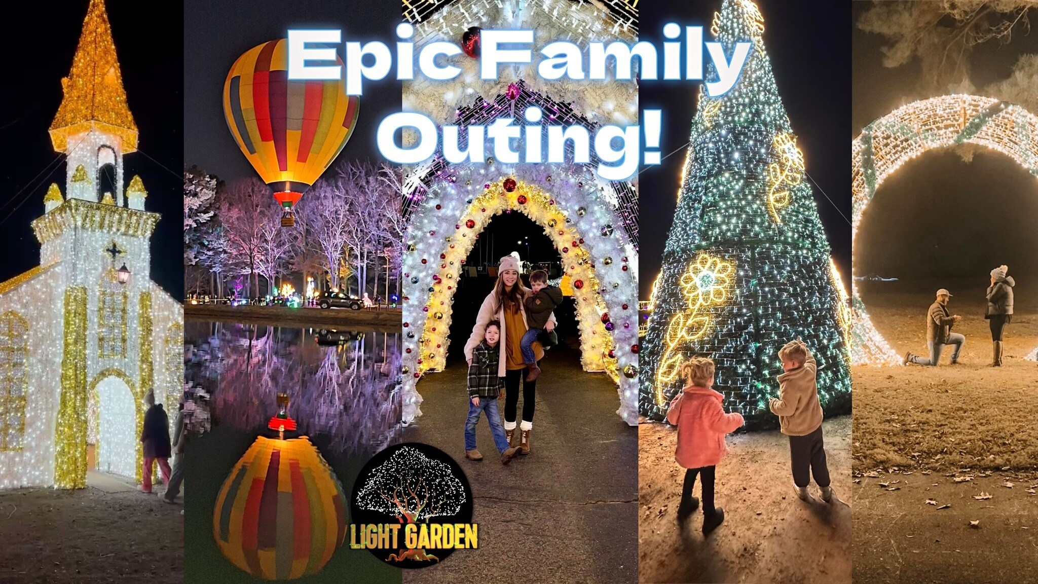 Epic Family Outing. Light Garden Olive Branch