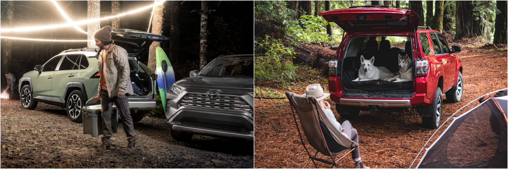 2022 Toyota RAV4 Vs. Toyota 4Runner Camping 2022 Toyota RAV4 Vs. Toyota 4Runner Camping