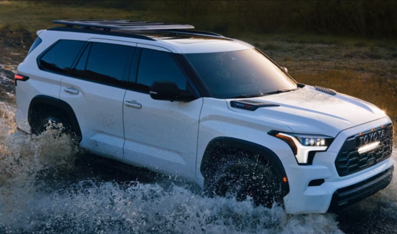 An image of the 2025 Toyota Sequoia Engine at Steve's Hometown Toyota