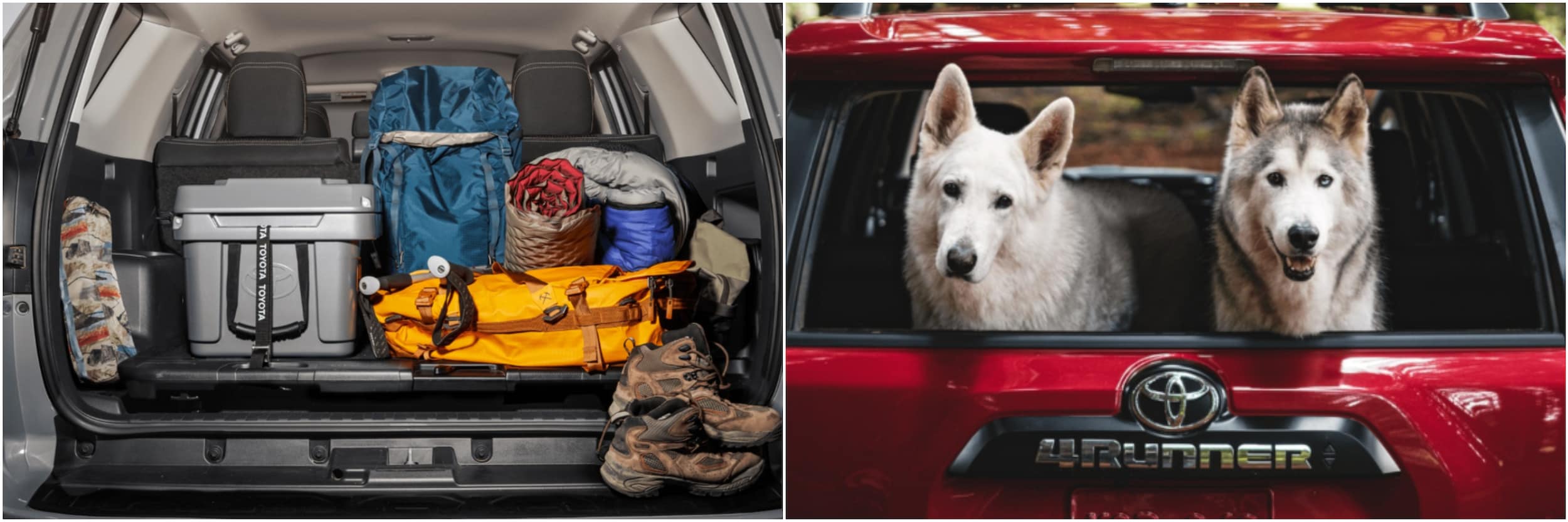 2022 Vs. 2021 Toyota 4runner Storage 2022 vs. 2021 Toyota 4Runner cargo space
